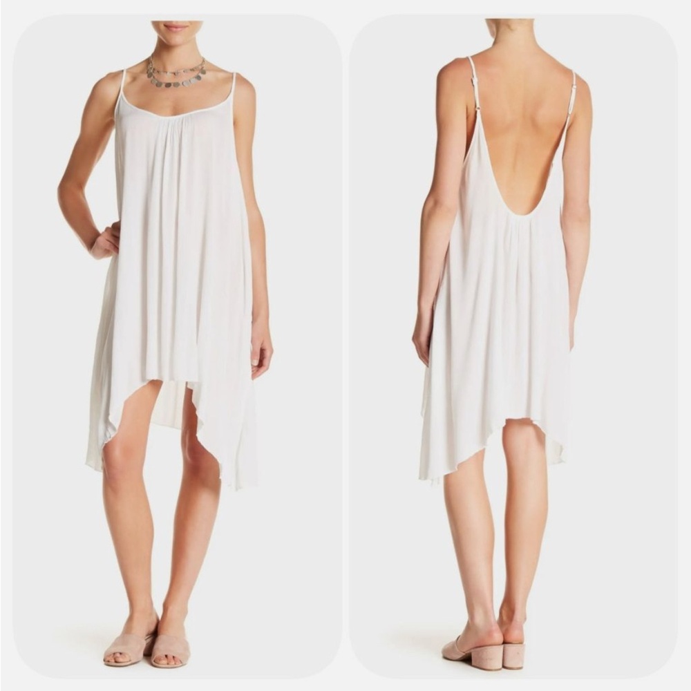 Elan Women’s White Beach Cover-Up Dress